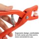 thumbnail image 3 of 1 set of Open-Ring Snaps No-Sew Button Fasteners Studs Fastener Pliers Press Tool, 3 of 4