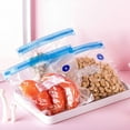 Gong 1 Set Vacuum Sealer Storage Bag Reusable Vacuum Food Preservation