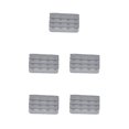 thumbnail image 1 of Minnieouse Correa de extensión Extensores de sujetador Hebilla 4 Gancho Transpirable Práctico Ajustable Íntimos Apretados Gadgets 3 Filas gris Type2 NO2, 1 of 6