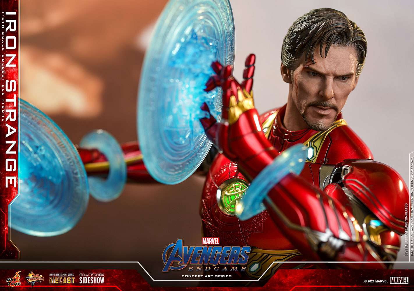Marvel Movie Masterpiece Diecast Iron Strange Collectible Figure