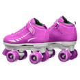 Epic Galaxy Elite Purple Speed Roller Skates Package