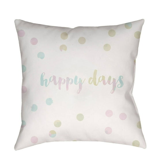 Surya Happy Days Outdoor Pillow