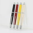 thumbnail image 3 of VONKY Pointe Rétractable Transparente Fournitures Stylo Fournitures Scolaires Stylo-Plume Plume EF Convertisseur Transparent Pince Or Transparente EF 0,38 mm, 3 of 6