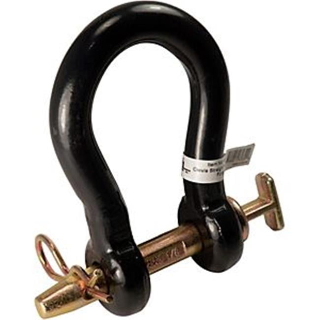 3//4 in X 3-3//4 X 1-1//4 in L 12000 Lb Black Koch Industries 4002503 Koch //M8134 Heat Treated Heavy Duty Straight Clevis