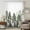 White Forest Green, variant on Blue Forests Tree Sheer Curtains 72 Inches Long, Pine Maple Trees Nature Pure Color Light Filering Curtains, Breathable Simi Curtain Privacy Drapes for Living Room Lightweight Window Treatment