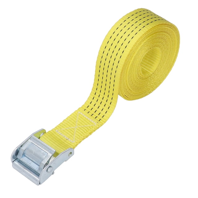 Lashing Strap, Wear Resistant Anti Rust Tie Down Strap Adjustable Length Convenient To Use High Strength For Transport For Ship For Car