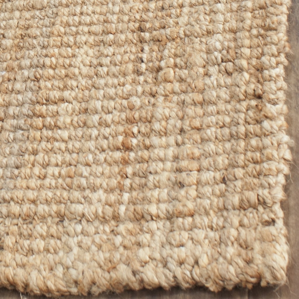 SAFAVIEH Natural Fiber Milica Solid Runner Rug, Natural, 2'3" x 11' - Scandinavian Design, Natural, Jute, Hand Woven Pattern, Ideal for Entryway, Kitchen, Living Room, Office, Hallway