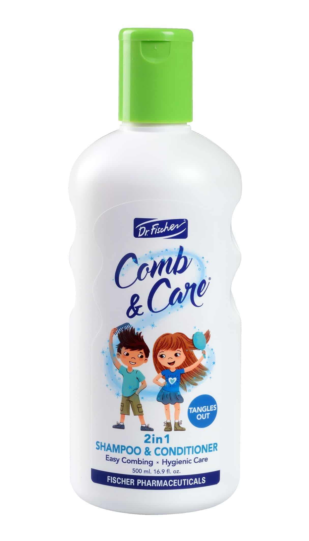 Dr. Fischer Kosher Comb & Care Children's 2 in 1 Shampoo & Conditioner