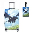 thumbnail image 2 of How to Train Y×our Dra×gon Luggage cover accessory kit, luggage tag, comfort luggage handle wrap, washable zipper closure luggage cover, 2 of 5
