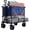 Blue, variant on Large Capacity Folding Double Decker Wagon with Brakes, 440lbs Wagons Carts Foldable Wagon Cart with Flexible Handle, All-Terrain Big Wheels for Grocery Sports Garden Camping