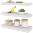 thumbnail image 5 of Ballucci 16" Floating Shelves for Wall, 3-Pack with Invisible Brackets, 6" Deep, White, 5 of 7