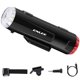 thumbnail image 1 of Luz para casco de bicicleta Recargable por USB 800 mah Casco de bicicleta doble delantero y trasero Luz LED 200 lúmenes Luces brillantes para casco de bicicleta IP66 Antorcha portátil impermeable para, 1 of 11