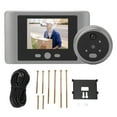 thumbnail image 2 of Peephole Camera, Human Sensing Digital Door Viewer Volume Adjustable  for Home Villa Hotel, 2 of 7