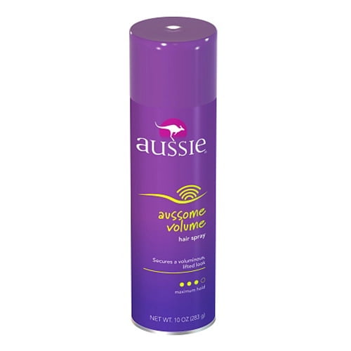 Aussie Aussome Volume Hair Spray Maximum Hold 10 Oz