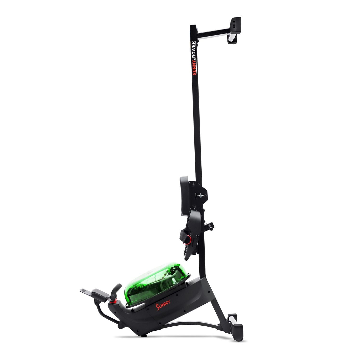Sunny Health & Fitness Machine à ramer élite avec réservoir vertical à haute résistance, application SunnyFit Bluetooth exclusive
