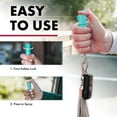 thumbnail image 5 of SABRE Mighty Discreet Pepper Spray with Snap-Clip Keychain, White, 0.18 fl oz, 5 of 7