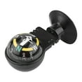 thumbnail image 2 of Boussole à Monture Dash, Boussole de Navigation Compacte Noire Portable, pour la Randonnée à Vélo, 2 of 8