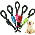 thumbnail image 2 of Amdohai 5ft Strong Dog Leash Pet Thick Durable Nylon Rope Tangle-Free Highly Reflective Threads for, 2 of 7