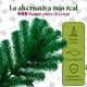 thumbnail image 5 of Árbol de Navidad Artificial Elly 1.8 m Verde Tradicional, 5 of 6