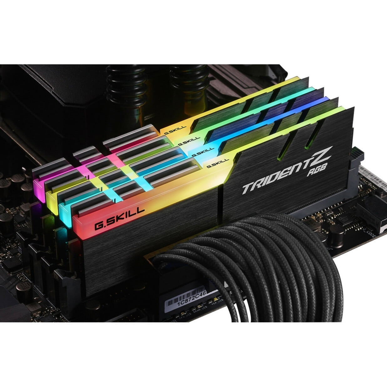 Trident Z  64GB(16×4) G.Skill TridentZ RGB Series - DDR4-64 GB: 4 x 16 GB - DIMM