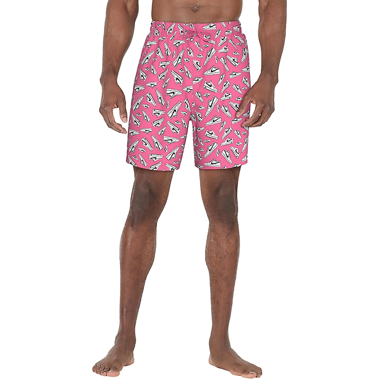 Nike Swimwear, NESSA558-494-XL, 9 in. Mens Solid Lap Volley Short