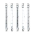 thumbnail image 1 of Bombillas halógenas regulables, lámpara halógena de tungsteno de calidad confiable con lámparas de tubo de cuarzo para aplicaciones compatibles con reguladores de intensidad, 1 of 1