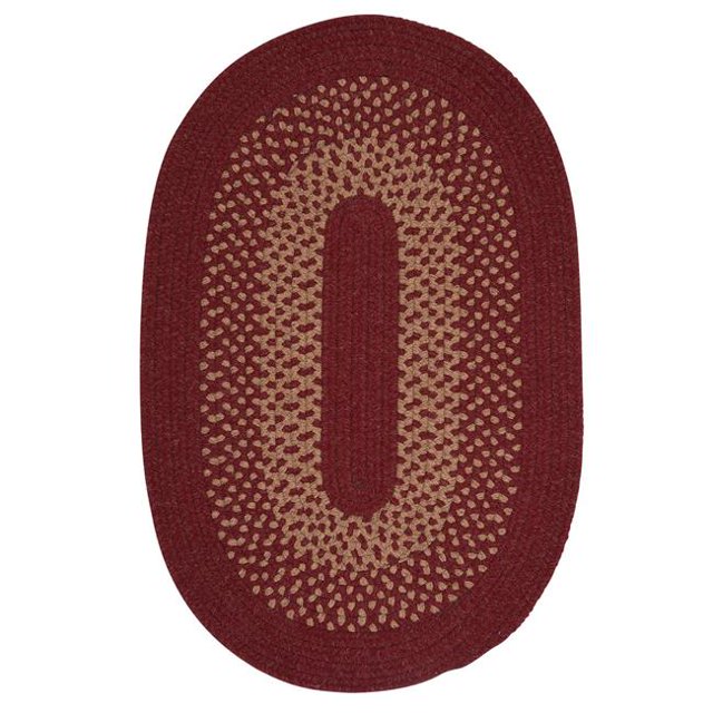 Colonial Mills MD74R096X120 8 x 10 ft. Madison Wool Blend Area Rug, Holly Berry