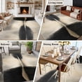 thumbnail image 6 of Black Beige Lake Large Area Rugs for Bedroom Living Room, Soft Non Slip Carpet Bedside Rug, Abstract Aesthetics Mysterious Rectangular Floor Cover Kitchen Accent Rug 5'x7' for Dining Room/Office, 6 of 9