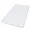 White-31.5" x 20" (Rectangular), variant on Non Slip Shower Mat: 31.5"x20" Large Mats Foride Anti Floor Mat With Suction Cups And Drain Holeshine Washable Stall