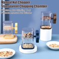 thumbnail image 2 of Hyasfey Nut Chopper Manual Nut Grinder for All Nuts Efficient Mixing Hand Held Food Shredder Cutter Mincer Blender Meat Grinder Multifunctional Kitchen Tool for Walnuts Almonds, 2 of 8