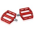 thumbnail image 2 of Eigraketly Pedales de plataforma de bicicleta de 2 piezas con rodamiento sellado, buen agarre, Pedal de ciclismo impermeable, piezas de repuesto Ciclismo Rojo Eigraketly OD027346-02, 2 of 6
