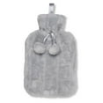 thumbnail image 1 of Ribbon - Funda para Botella de Agua Caliente Classic de Piel Sintética (Gris Plateado), 1 of 1