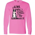 thumbnail image 3 of Inktastic A Girl Who Loves Her Border Collie Long Sleeve T-Shirt, 3 of 5