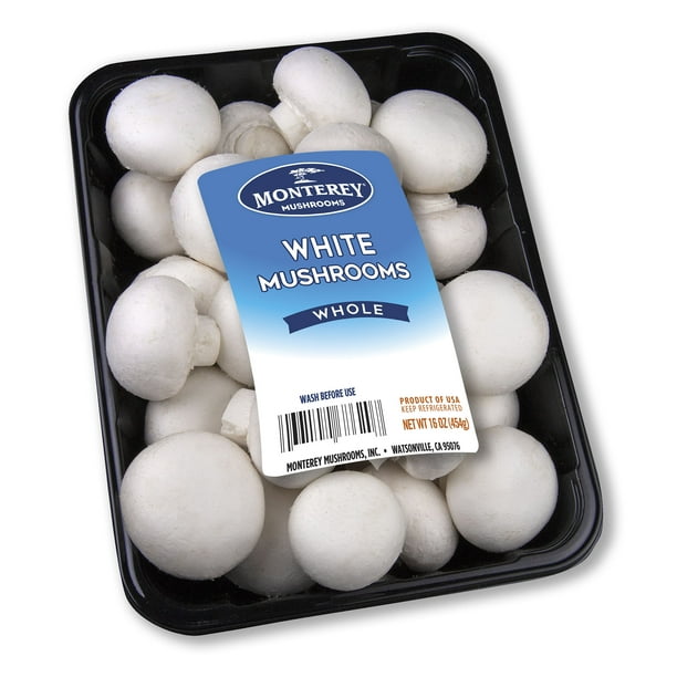Monterey Whole White Mushrooms, 16 oz