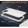 thumbnail image 3 of Entronix Shockproof Matte Case Designed for iPhone 14 Pro with Soft TPU Bumper, Slim Case Clear, 3 of 8