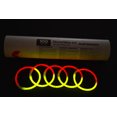 thumbnail image 4 of DirectGlow 200ct Bicolor Red/Yellow Glow Stick Bracelets Glow in The Dark Party Favors, 4 of 8