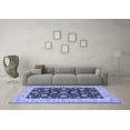 thumbnail image 3 of Ahgly Company Indoor Rectangle Oriental Blue Traditional Area Rugs, 7' x 10', 3 of 4