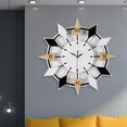 thumbnail image 2 of Reloj de pared moderno Relojes colgantes de pared Reloj decorativo silencioso 30 CENTIMETROS, 2 of 5