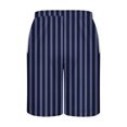 thumbnail image 4 of Plebaso Beach Shorts for Men Print Elastic Waist Drawstring Casual Shorts Lightweight Mens Summer Shorts, 4 of 5