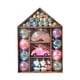 thumbnail image 5 of Adornos navideños: 130 juegos de bolas de plástico electrochapado para árbol de Navidad, adornos pintados, bolas navideñas en forma de estrella para la punta del árbol., 5 of 7