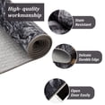 thumbnail image 6 of Boho Modern Abstract Runner Rug 2x6 Machine Washable, Non-Slip Backing, Soft Low Pile Faux Wool Carpet for Kitchen Entryway Hallway, 6 of 9