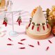 thumbnail image 4 of 1 caja de 40 amuletos de pimiento, vegetales, aleación de esmalte, cuerno italiano rojo, miniatura 3D, realista, chile picante, amuleto de la suerte., 4 of 6