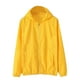 thumbnail image 2 of Ceisia Men's Oversize Hooded Full-Zip Lightweight Portable Sun-Protective Nylon Jacket Gift, 2 of 3