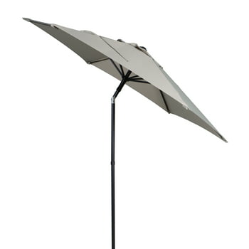 Mainstays Outdoor 7.5' Stone Round Push-up Market Patio Umbrella