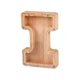 thumbnail image 1 of Wooden Piggy Bank Alphabet Cash Box Letters Coin Piggy Bank Kids Money Boxa, 1 of 4