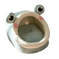 thumbnail image 1 of Dog Bed Cover, Cat Bed Frog Shape Pet Bed Medium Calming Puppy Mat Soft Attached Blanket Warm Sleeping Indoor Puppy Bed Machine Washable M, 1 of 7