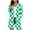 Green, variant on SwiftWear Women's Casual Loose Long Cardigan with Pockets - Checkered Print Long Sleeve for Year-Round Style & Comfort Cardigan Open Front Outerwear Tops