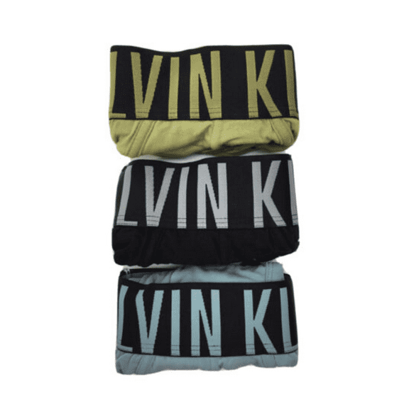 Calvin Klein Intense Power Men Cotton Stretch Hip Brief 3 Pack, Multicolor, 2XL