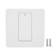 thumbnail image 1 of Pulsador de pared Interruptor de luz inteligente Zero Fire 1 Gang 600W ABS para TUYA AC 100‑240VWifi, 1 of 14
