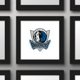 thumbnail image 2 of Gallery Pops NBA Dallas Mavericks - Global Logo Wall Art, Black Framed Version, 12" x 12", 2 of 5